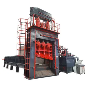 Multi - Blade Scrap Metal Shearing Machine Cuts Three Sections With One Blade To Avoid Secondary Shearing