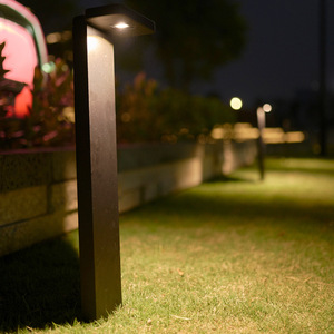 Lampes de jardin 7W carrées COB LED, extérieur, cour, minimaliste, résistantes à l'eau - Product Image 1