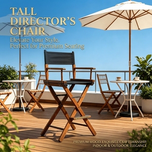 Chaise <span class=keywords><strong>de</strong></span> Réalisateur Pliante Confortable Écologique Haut <span class=keywords><strong>de</strong></span> Gamme en Toile Multicolore <span class=keywords><strong>avec</strong></span> Cadre en Bois Dur Chinois pour Événements Extérieurs, Parcs et Maquillage - Product Image 1