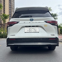 Kit carrosserie pour Toyota Sienna, lèvre de pare-chocs arrière noir brillant pour véhicules Toyota Sienna de 2021 à 2026