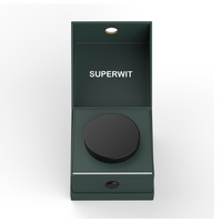 Bouteille en verre personnalisée de qualité supérieure, imprimée, pour huile essentielle, avec couvercle à charnière résistant aux enfants, boîte rigide avec insert en mousse EVA