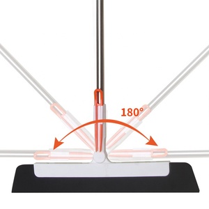 <span class=keywords><strong>Balai</strong></span> multifonctionnel robuste Realida pour intérieur, <span class=keywords><strong>balai</strong></span> magique pour sols, lame de grattoir en EVA, acier inoxydable, nettoyage domestique - Product Image 2