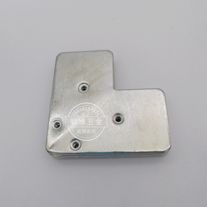 Support d'angle en aluminium zingué pour quincaillerie de porte et fenêtre, décoration intérieure - Product Image 3
