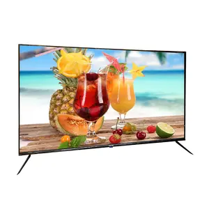 Flat Curved Screen 32 43 50 55 65 75 85 inch Smart TV with WIFI Android system FHD 2k 4K Supper Slim LED Televisions