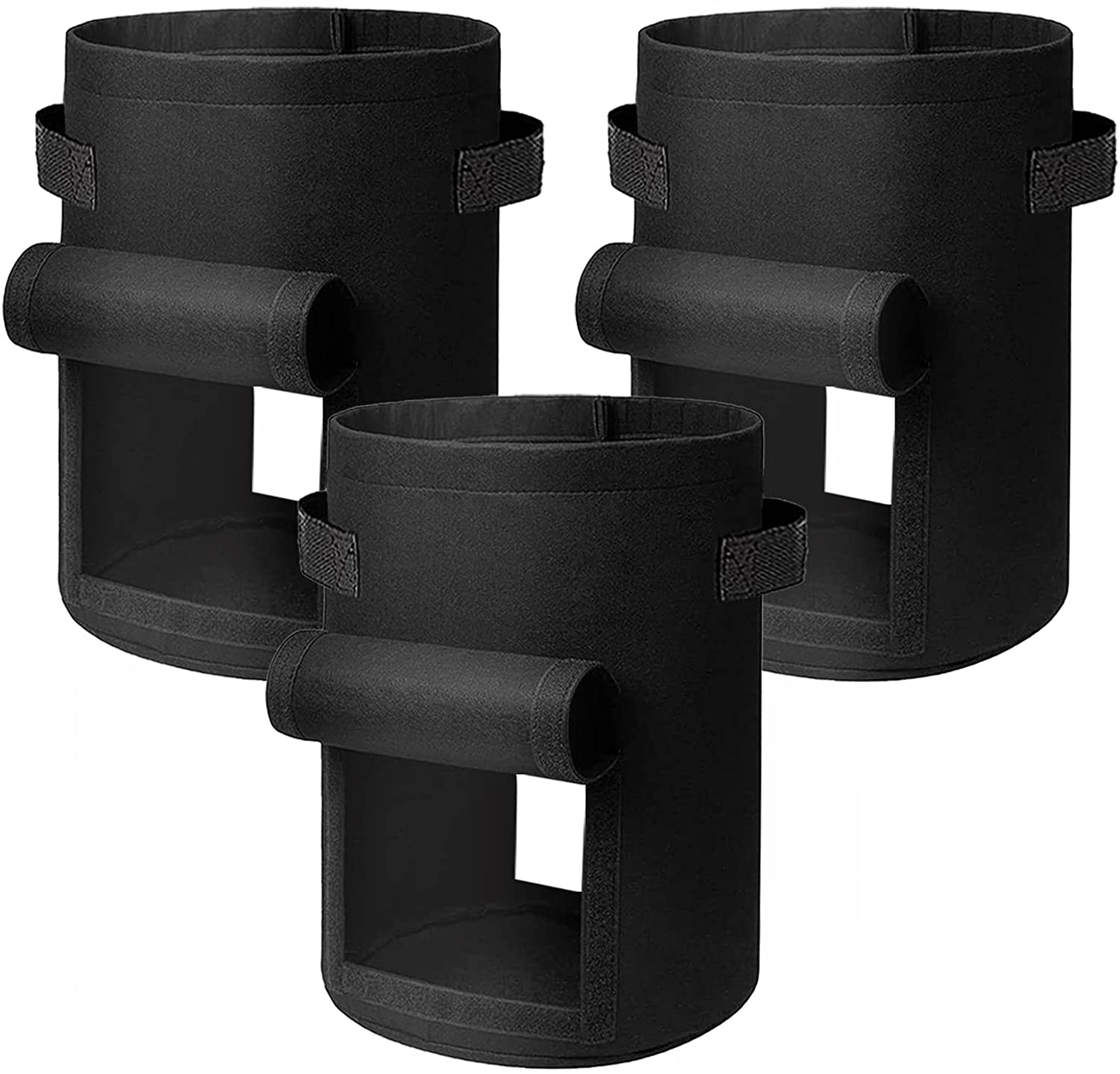 Мешки для выращивания растений/цветов/растений, нетканые мешки для выращивания растений, горшки для растений с ручками