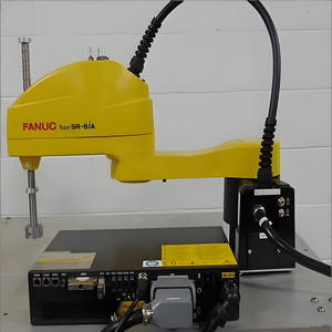 Robot SCARA FANUC Sr-6iA à 4 axes pour opérations à grande vitesse, charge utile 6 kg, portée 650 mm, assemblage, préhension, placement et inspection - Product Image 2