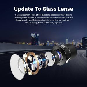 Caméra de recul universelle AHD grand angle automatique CMOS pour voiture, vue avant, latérale et arrière, assistance au stationnement - Product Image 4