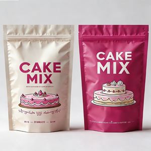 Bolsas con Cierre Hermético, Impresas Personalizadas, Recicladas, Resistentes a la Humedad, para 500g de Pan, Harina, Polvo, Pastel, con Logotipo, Disponibles en Stock - Product Image 1