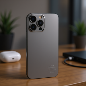 Carcasa Trasera Gris Titanio para iPhone 15 Pro Max, Funda Premium para Teléfono Móvil - Product Image 3