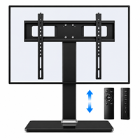 Carrito de TV Móvil Portátil Económico y Moderno con Ruedas, Altura Ajustable, para Televisores de 32"-70"