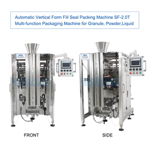 Samfull VFFS automatique 2 tête 10kg 15kg 20kg poche granulés de bois machine d'emballage granulés de bois de <span class=keywords><strong>hêtre</strong></span> machine d'emballage - Product Image 5