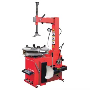 Machine de changeur de pneu à pince de jante à bras oscillant compact pour les petits magasins automobiles, idéale pour le montage et le montage de pneus de voiture - Product Image 1