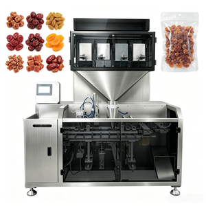 Machine automatique de remplissage et de scellage de sachets préformés Doypack pour fruits secs, bœuf séché et autres aliments - Product Image 1