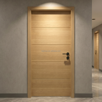 Porte intérieure en MDF insonorisée et ignifugée au design moderne de luxe STC 45 Acoustique pour hôtels, appartements, bureaux, écoles, hôpitaux, villas