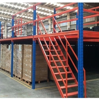 Rack de stockage sélectif réglable Rack d'entrepôt Mezzanine en acier antirouille durable/Sols Solutions de stockage optimales en métal