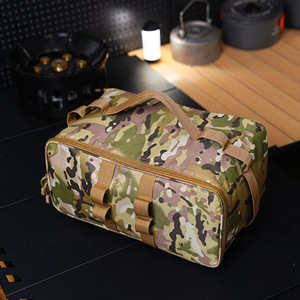 Outdoor Camouflage <b>Tool</b> <b>Bag</b> Oxford Cloth Large Capacity With Top Handle For Outdoor Sports - Product Image 2