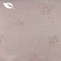 Tissu floral jacquard satiné macaron pastel 97% polyester 3% élasthanne 100GSM léger multicolore pour abaya et kaftan