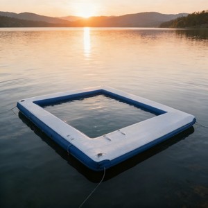 Piscine flottante gonflable très vendue, quai flottant, robuste, portable, pour yacht, mer, océan, piscine, <span class=keywords><strong>loisirs</strong></span> - Product Image 4
