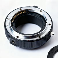 Service d'usinage CNC personnalisé en usine DSLR monture d'objectif d'appareil photo accessoires d'appareil photo adaptateur à baïonnette anneau Microscope Dslr