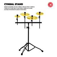 Jbk Splash Crash Cymbal Stand Special Effect for Drum Sets Musical Instrument Stand