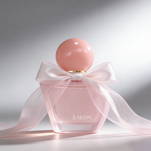 Botella de Perfume de Vidrio de Lujo de 50 ml y 100 ml, Color Rosa con Tapa Dorada y Bolsa de Regalo, Botella de Vidrio Vacía Personalizada para Mujer - Product Image 5