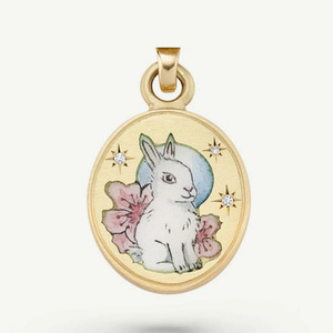 18K chapado <span class=keywords><strong>en</strong></span> oro de acero inoxidable flor amor colgante collar perla circón Luz de lujo para mujeres fiesta de verano - Product Image 5