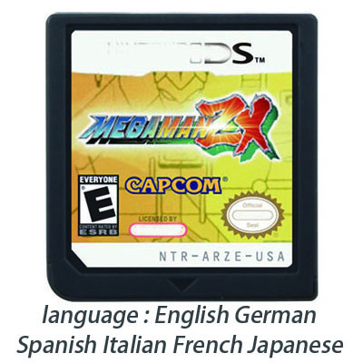 Manデータカード Mega Man Series USA Six Languages ZX Advent Zero Collection Star