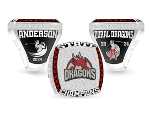 Personnalisation de l'anneau de championnat pour l'anniversaire, avec différents styles de design - Product Image 3