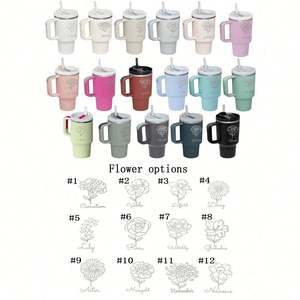 AGH Gobelet Adventure Quench de 40oz à double paroi en acier inoxydable Tasse de voyage isolée sous vide avec poignée - Product Image 6