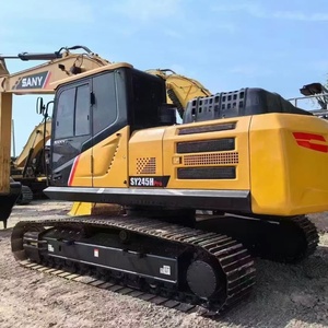 Excavatrice d'occasion de grande taille SANY SY 245H modèle 2024, 24,5 tonnes, avec boîte de vitesses et pompe, à prix avantageux – Vente chaude, haute qualité - Product Image 4