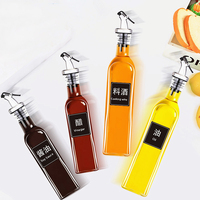 Dispositif verseur d'huile d'olive en acier inoxydable, verseur de vin, liqueur, cocktail, bouchon de bouteille de vinaigre, distributeur anti-fuite, bec verseur pour bouteille