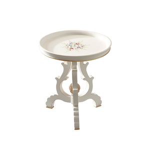 Villa mobili per la casa antico classico <span class=keywords><strong>tavolino</strong></span> rustico di piccole dimensioni <span class=keywords><strong>lago</strong></span> colore blu disegni <span class=keywords><strong>tavolino</strong></span> rotondo - Product Image 5