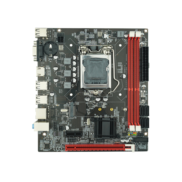 Dual Channel DDR3 Intel H61 LGA1155 Motherboard With I3/ I5 / I7 Card Mother for Desktope