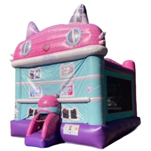 Casa de Juegos Inflable Gabby Dollhouse con Piscina y Tobogán de Agua, Brincolín Inflable Comercial, <span class=keywords><strong>Castillo</strong></span> Inflable para Niños - Product Image 4