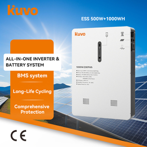 KUVO 500W+1000WH Floor-Standing All-in-One Hybrid <b>Energy</b> <b>Storage</b> <b>System</b> Pure Sine Wide MPPT Range Lithium Iron Battery Home - Product Image 1