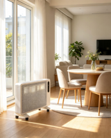Chauffage électrique de qualité hospitalière 1500W, certification de sécurité standard médical, surface stérile, facile à nettoyer, utilisation flexible pour les écoles