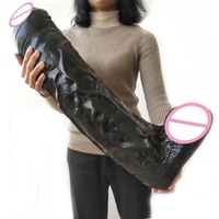 FAAK 66*15.5cm Super Huge Silicon Dildo Fake Penis