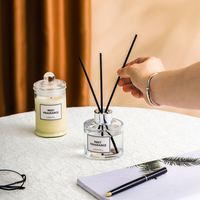 Bougie Diffuseur Bougies Bougies Sans Feu Coffret Cadeau Festival Romantique Bougie en Cire de Soja Set 4 Scent 100g
