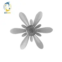 OEM Fan yedek parça Metal plastik AS ABS PP alüminyum elektrikli Fan kanatları için ayaklı Stand fanı