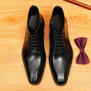 Sandales en cuir véritable respirantes de haute qualité, sandales de marche en plein air, sandales plates décontractées pour hommes, mode été - Product Image 6