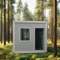 Maison de bureau mobile modulaire luxueuse et compacte, préfabriquée, détachable, en conteneur, moderne, respirante, multifonctionnelle pour l'extérieur