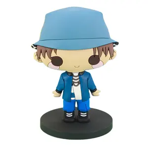 Customized Cartoon Figure PVC 3D Toy Souvenir Wholesale Anime Action Figure