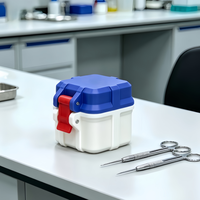 Boîte de rangement écologique multi-tailles pour flacons de peptides, étui de transport pour flacons d'insuline, glacière médicale de voyage, organisateur de flacons en verre protecteur