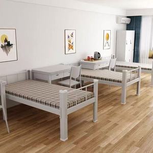 Giường kim loại đơn hiện đại dành cho người lớn, khung thép lắp ráp, dùng cho nhà ở, văn phòng, nội thất thương mại, giường ký túc xá - Product Image 1