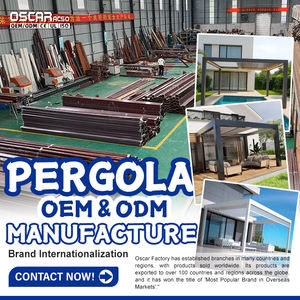 Pérgola Eléctrica Impermeable de Alta Calidad Personalizable con Techo de Lamas, Pérgola Independiente para Jardín, Patio o Balcón - Product Image 4