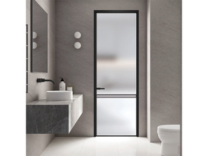 Porte <span class=keywords><strong>coulissante</strong></span> en verre trempé sur mesure - Étanche et antirouille pour balcon/terrasse - Product Image 4