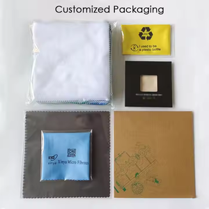 Kính sản phẩm chăm sóc chất lượng cao tùy chỉnh in logo sợi nhỏ kính làm sạch vải ống kính kính mát làm sạch vải - Product Image 6