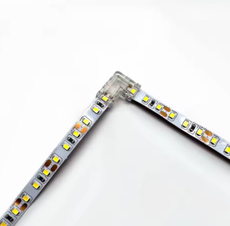 Seamless LED Strip Connector for SMD COB LED Strip 5mm 8mm 10mm PCB Solder-Free Connector With Terminal Wire Customized Color