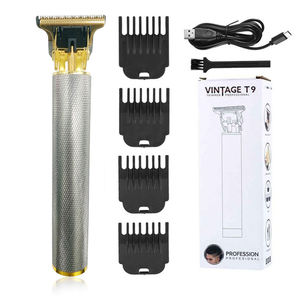 充電式コードレスヴィンテージT9シェーバートリマー男性用バリカンヘアカットマシン電動ヘアトリマー - Product Image 2