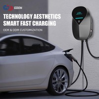 Borne de recharge murale intelligente GDON Type 1 EV Charger J1772 Niveau 2 7kW 240V pour véhicules électriques EVSE Commerciale